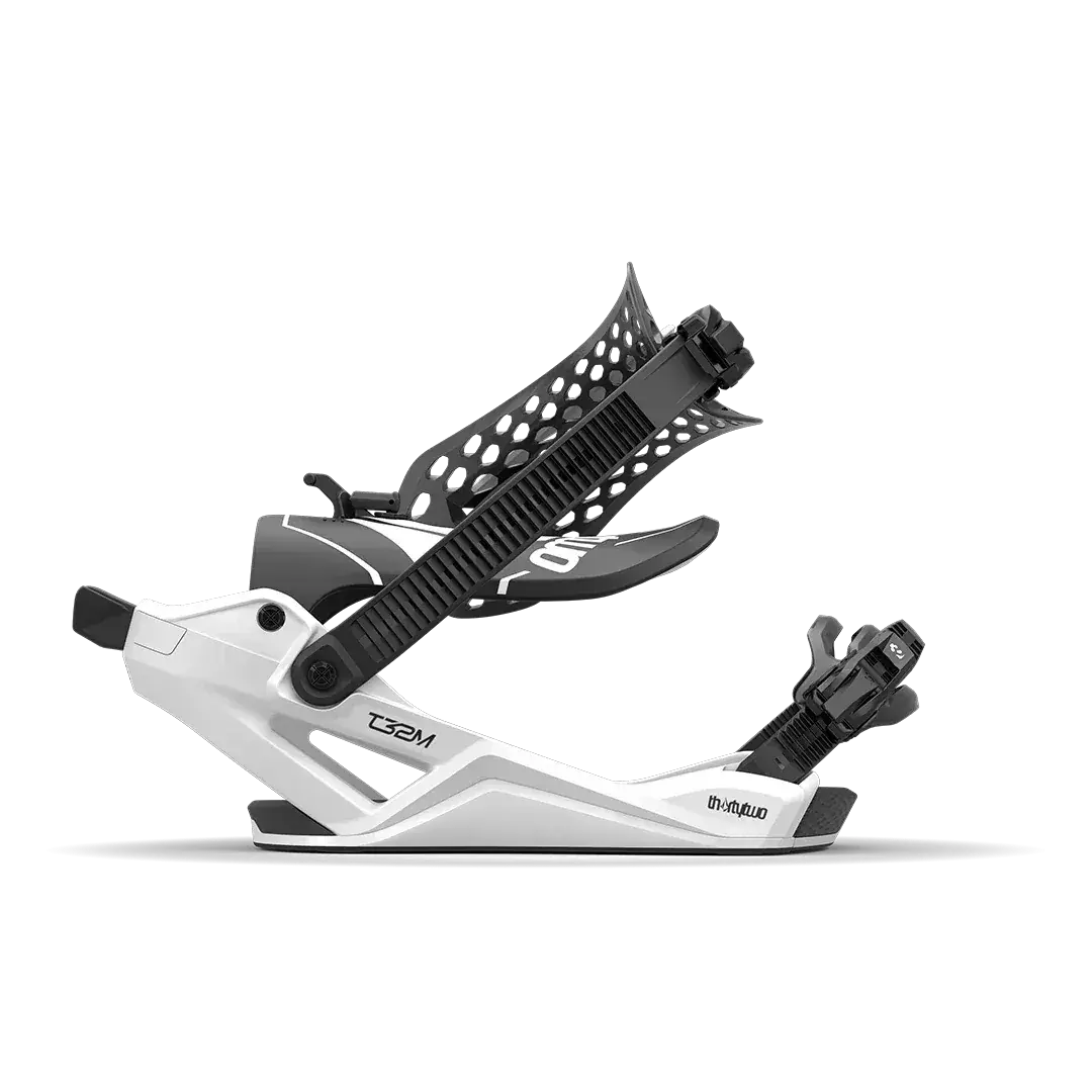 T32M Fase® x Volcom White Snowboard Binding | thirtytwo US T32M Fase® x Volcom White Snowboard Binding | thirtytwo US