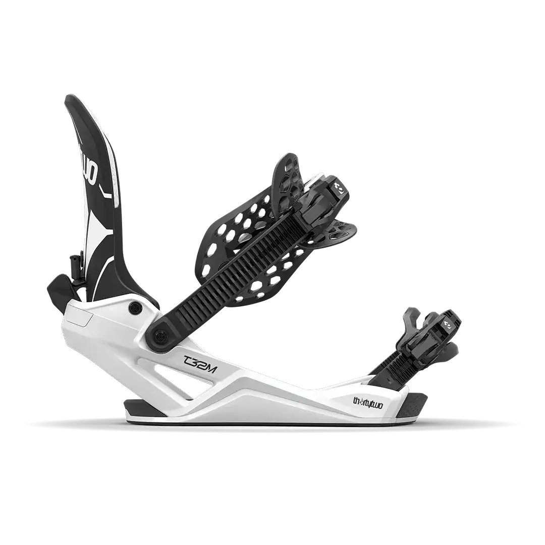 T32M Fase® x Volcom White Snowboard Binding | thirtytwo US
