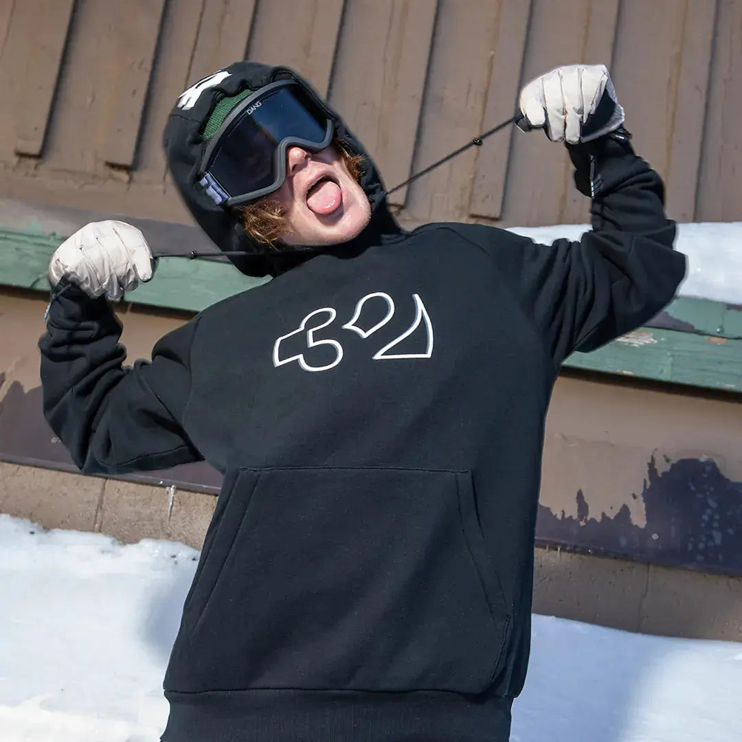 Team Tech x Kerkela Pullover Fleece Black | thirtytwo US Team Tech x Kerkela Pullover Fleece Black | thirtytwo US