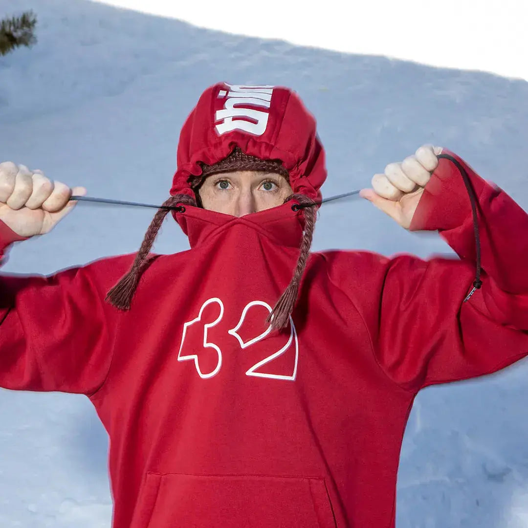 thirtytwo パーカー Team Tech x Hansen Pullover Hooded Brick | thirtytwo US