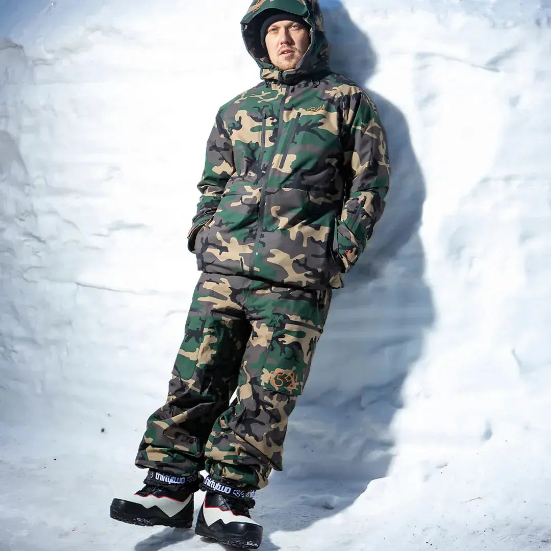 TM Recycled x Fava Uninsulated Jacket Camo | thirtytwo US