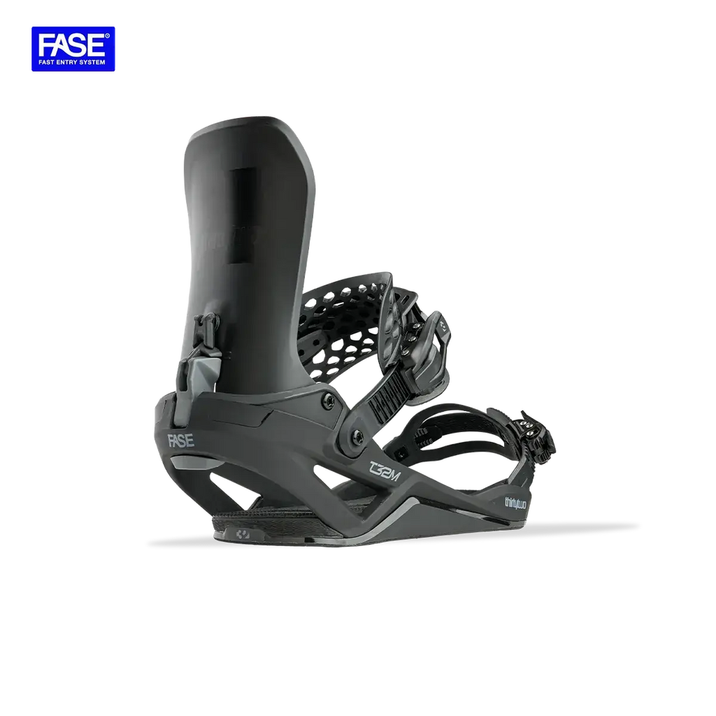 T32M Fase® Black Snowboard Binding | thirtytwo US T32M Fase® Black Snowboard Binding | thirtytwo US