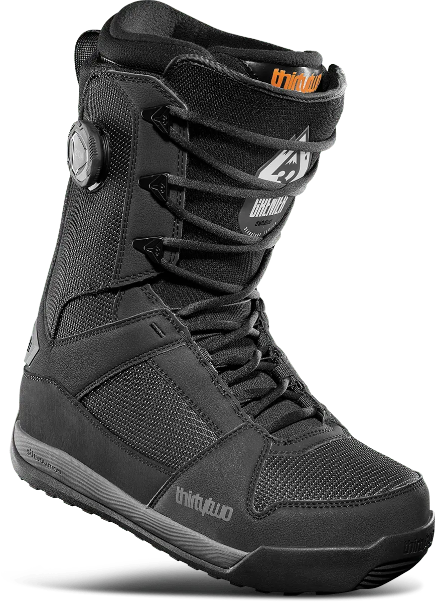snowboard boots thirtytwo brand m's walker prospect men's size 7.5 Lashed Black/Grey These boots hit the sweet spot for mecomfortable enough for long days and flexible enough for tweaking grabs or pressing rails ThirtyTwo Light JP Walker Snowboard