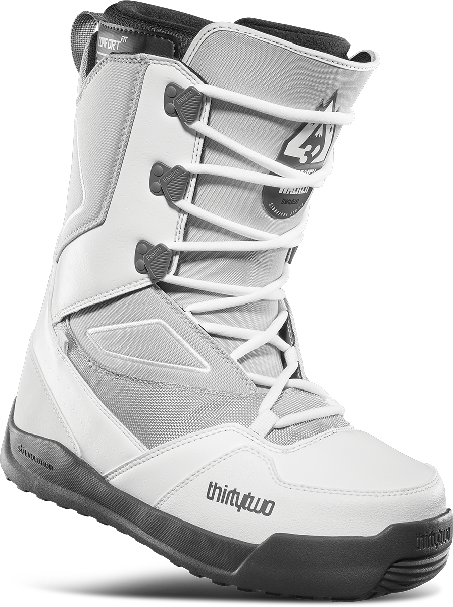 Mens white snowboard boots discount