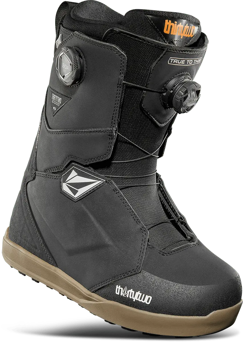 MEN'S LASHED DOUBLE BOA® X VOLCOM SNOWBOARD BOOTS Boots ThirtyTwo Rider Driven Snowboarding Snow Premium
