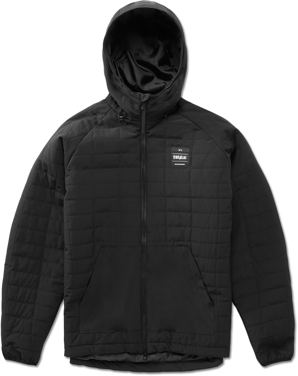 Jack and jones mens multi quilted jacket black sales