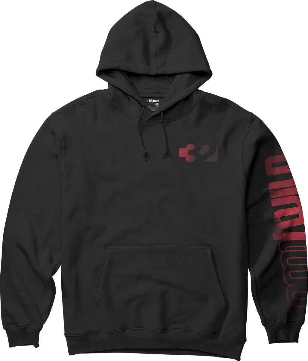 DOUBLE PULLOVER Screen Hooded Fleece ThirtyTwo Rider Driven Snowboarding Snow Premium