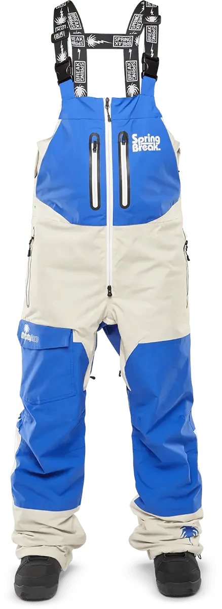 MEN'S SPRING BREAK BIB Non-Insulated Pants 209.99 | thirtytwo  Non-Insulated Pants ThirtyTwo Rider Driven Snowboarding Snow Premium