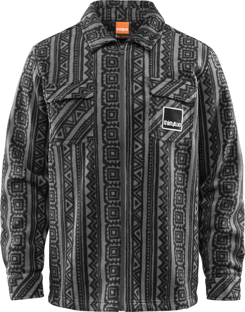 MEN'S REST STOP ZIP UP X GRENIER SHIRT
