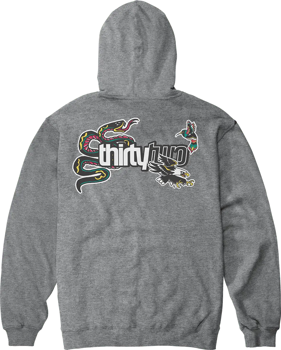 32 ART PULLOVER Screen Hooded Fleece 48.99 | thirtytwo 32 ART PULLOVER Screen Hooded Fleece 48.99 | thirtytwo