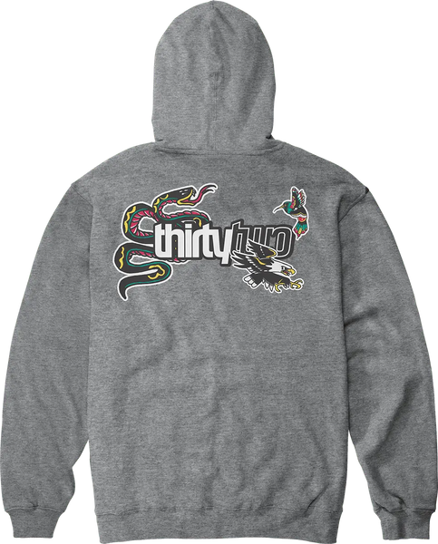 トップス 13 collaborate hoodie ash gray Gildan Heavy Blend Full-Zip Hooded Sweatshirt, Ash Grey, S at