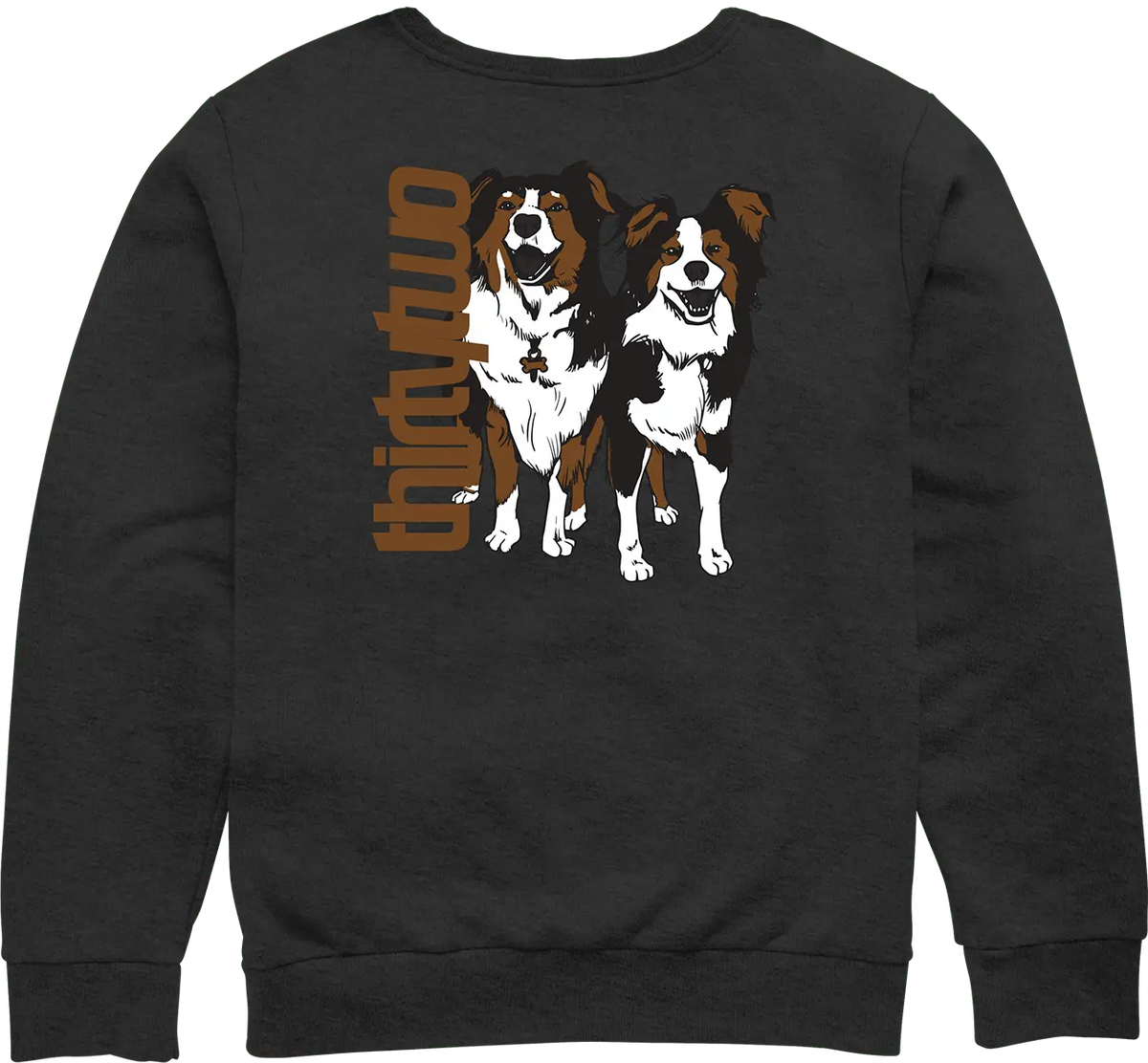 STEVENS CREWNECK Screen Crew Fleece ThirtyTwo Rider Driven Snowboarding Snow Premium