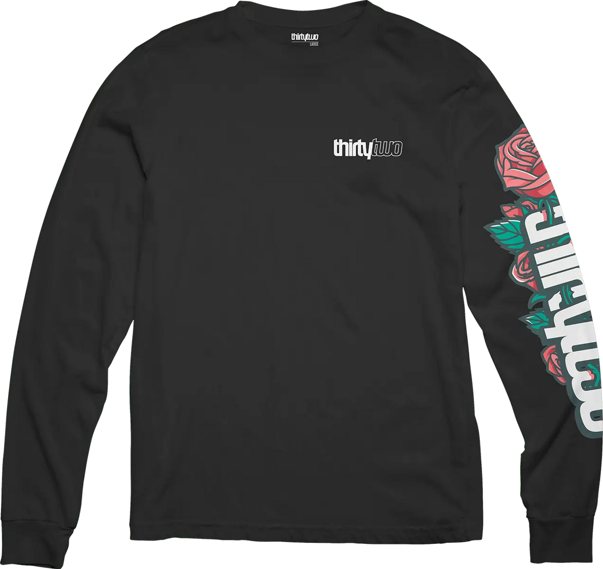 32 L/S ART TEE L/S Basic T-Shirt ThirtyTwo Rider Driven Snowboarding Snow Premium