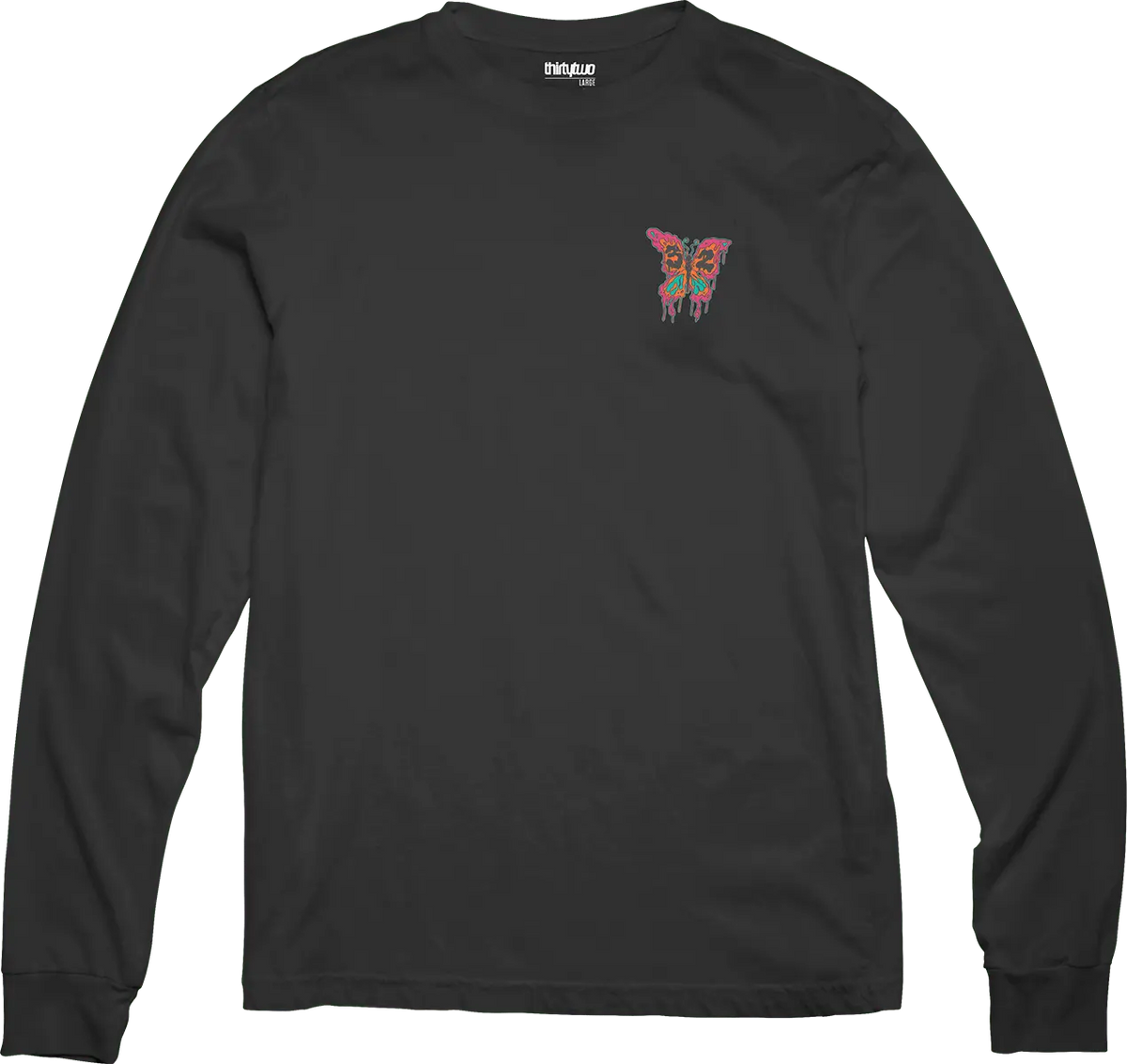 32 L/S ART TEE L/S Basic T-Shirt ThirtyTwo Rider Driven Snowboarding Snow Premium