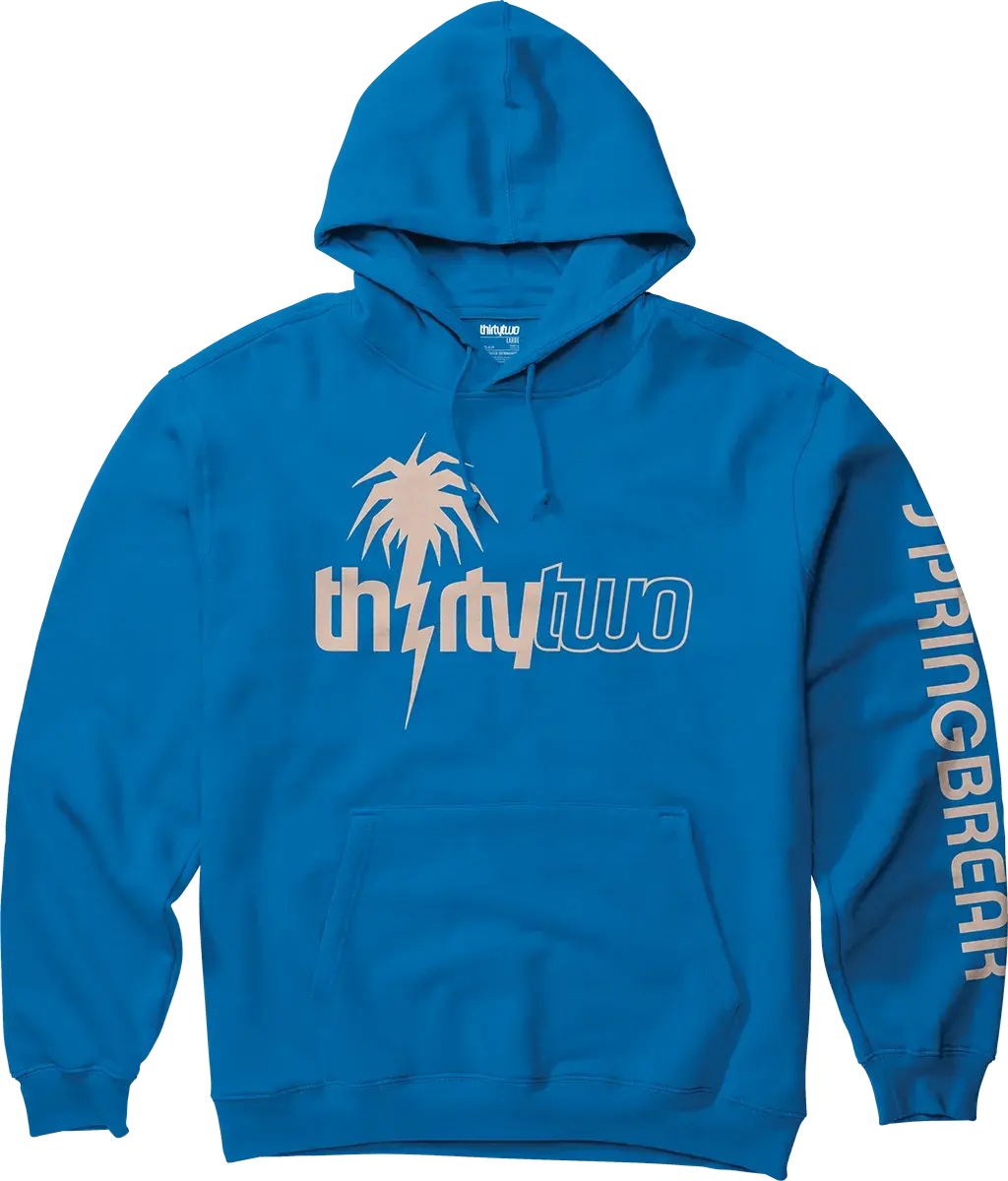 SPRING BREAK PULLOVER Screen Hooded Fleece 48.99 | thirtytwo  Screen Hooded Fleece ThirtyTwo Rider Driven Snowboarding Snow Premium