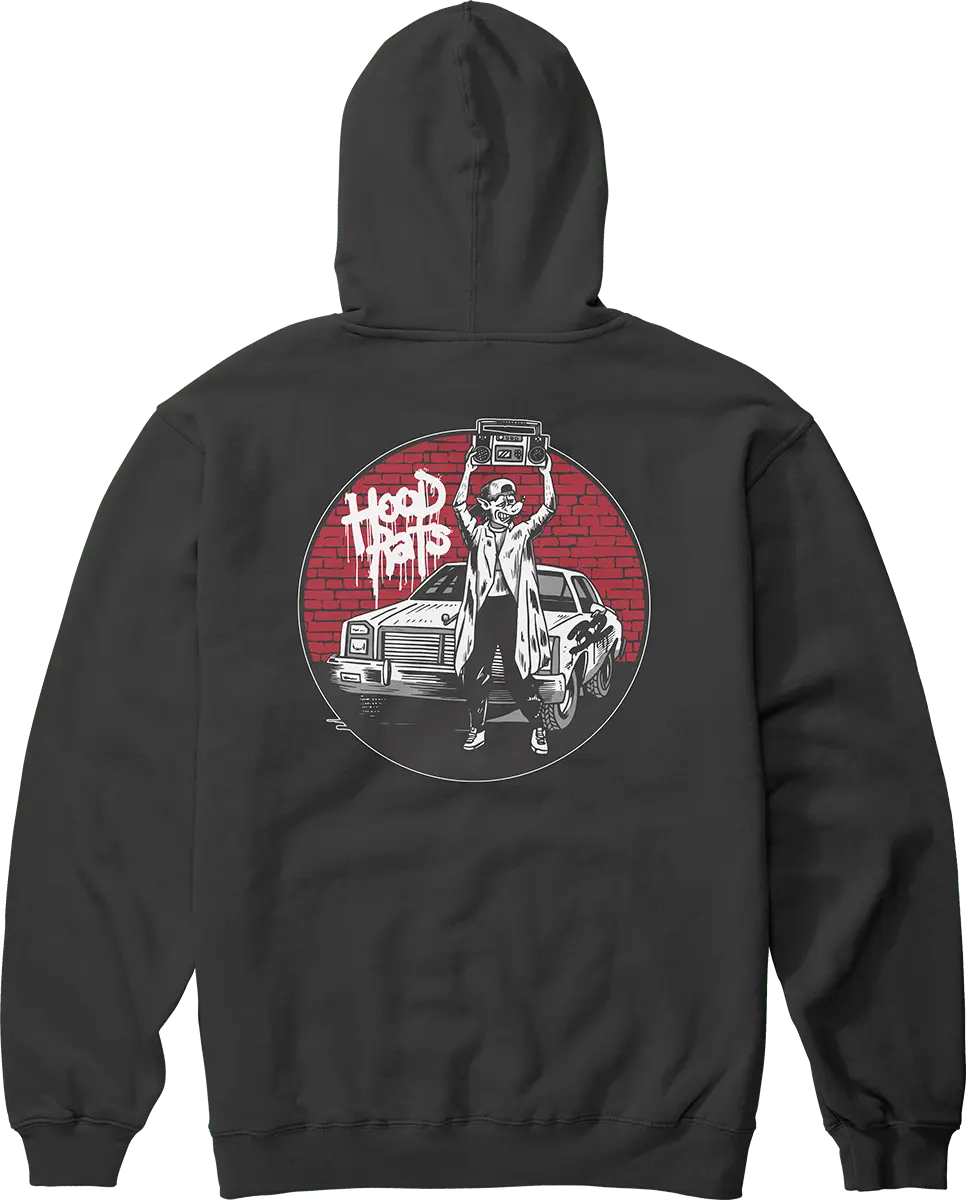 HOOD RATS PULLOVER Screen Hooded Fleece ThirtyTwo Rider Driven Snowboarding Snow Premium