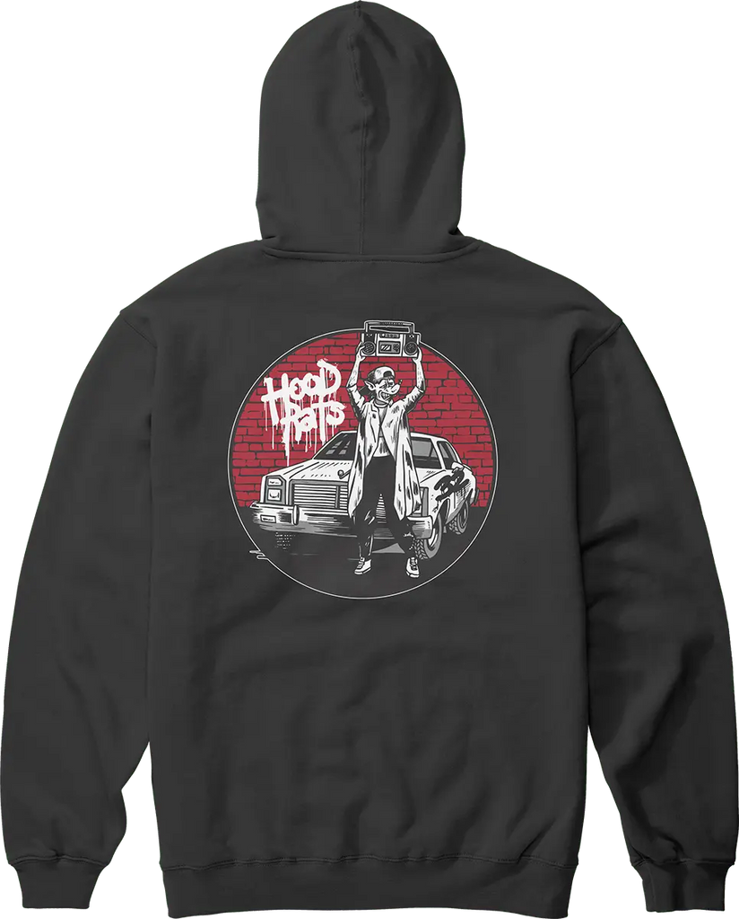HOOD RATS PULLOVER Screen Hooded Fleece 48.99 | thirtytwo