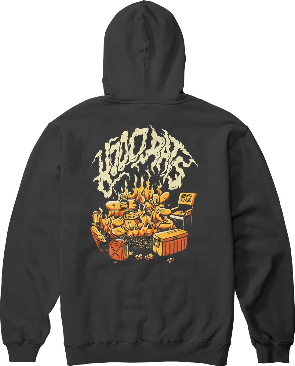 HOOD RATS PULLOVER Screen Hooded Fleece ThirtyTwo Rider Driven Snowboarding Snow Premium