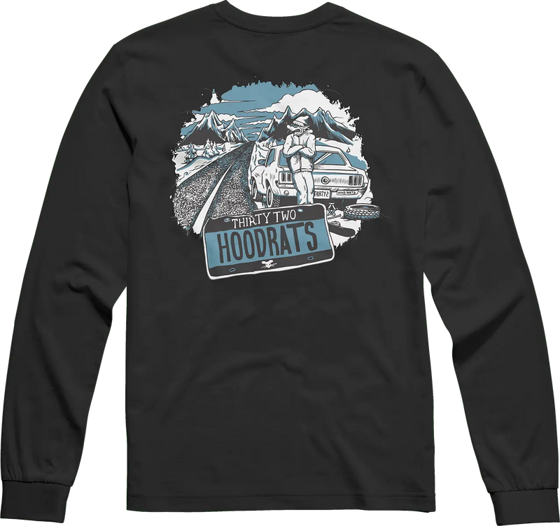 HOOD RATS L/S TEE