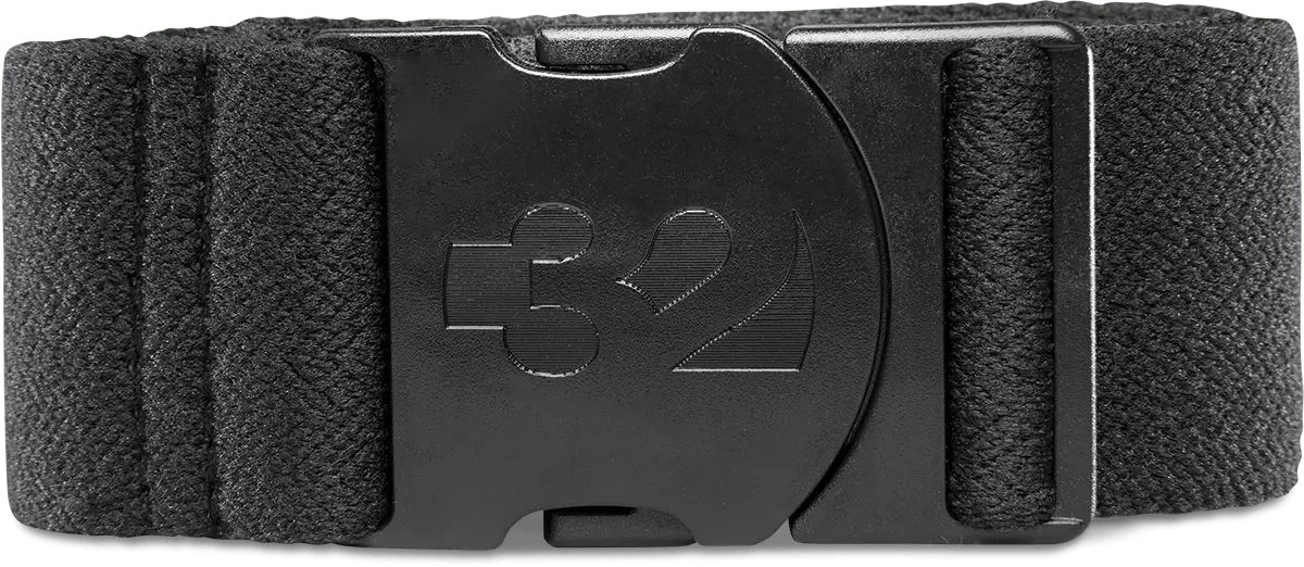 CUT - OUT BELT Custom Belt ThirtyTwo BLACK / ONE SIZE Rider Driven Snowboarding Snow Premium 194691446411 8140000755