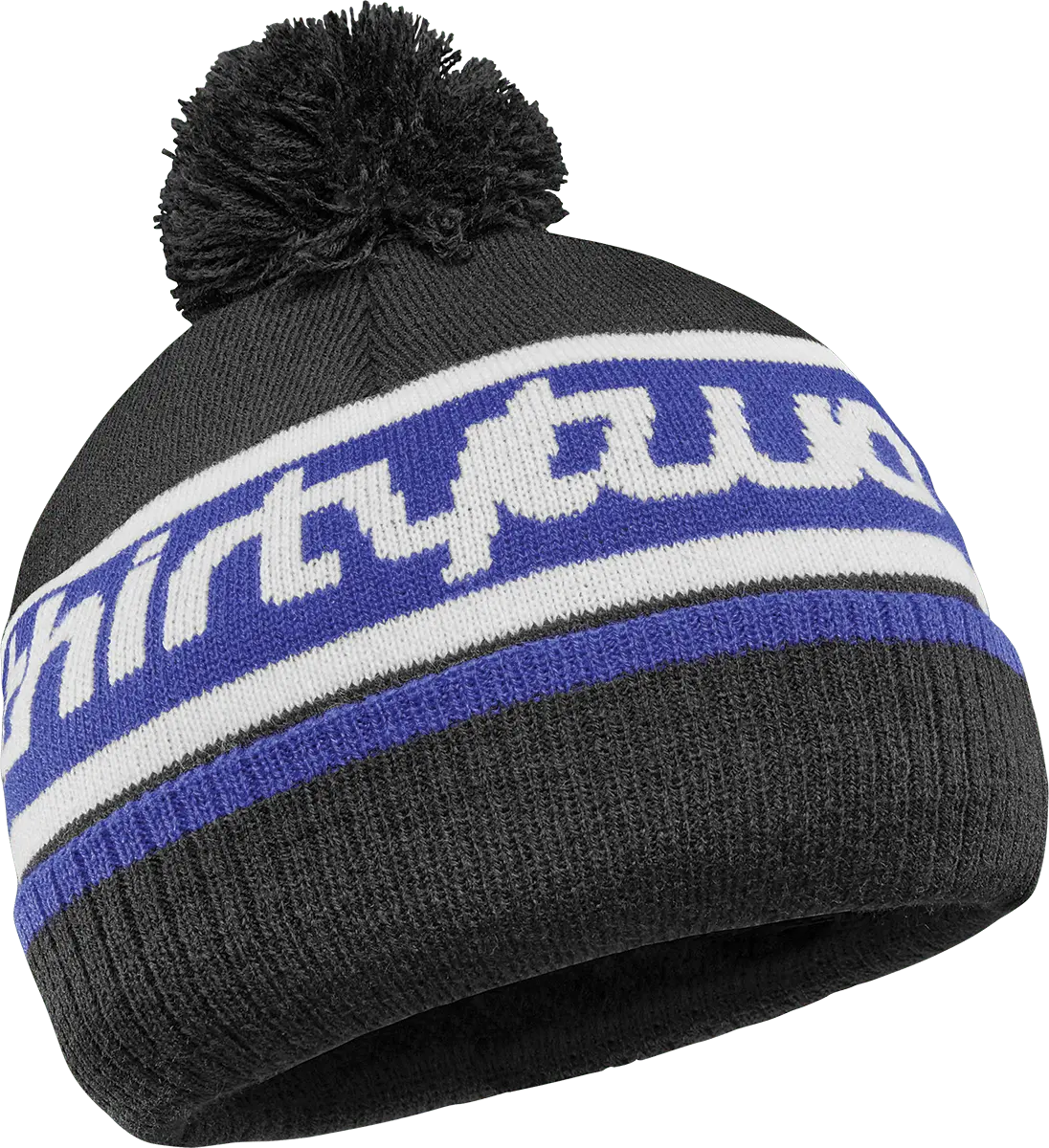 32 POM BEANIE Beanie ThirtyTwo BLACK/BLUE / ONE SIZE Rider Driven Snowboarding Snow Premium 194691590404 8140000778