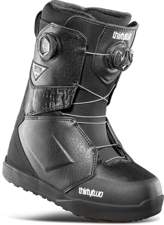 thirtytwo Womens LASHED DOUBLE BOA Snowboard Boot Black White 2025 5
