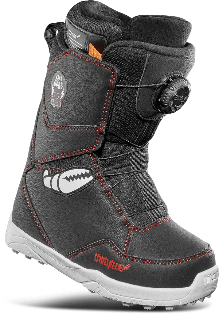 YOUTH LASHED BOA® X CRAB GRAB SNOWBOARD BOOTS ThirtyTwo US