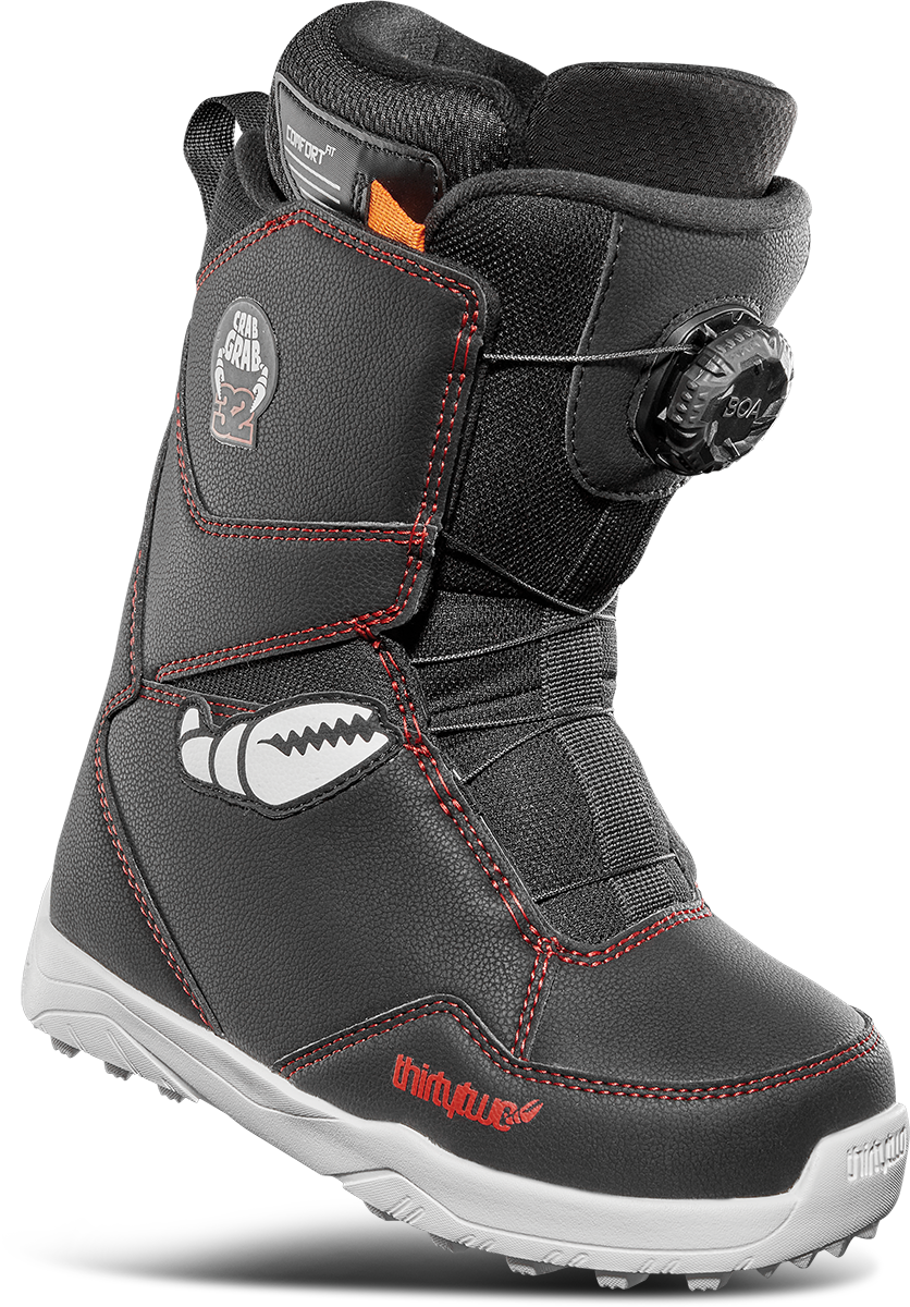 YOUTH LASHED BOA® X CRAB GRAB SNOWBOARD BOOTS