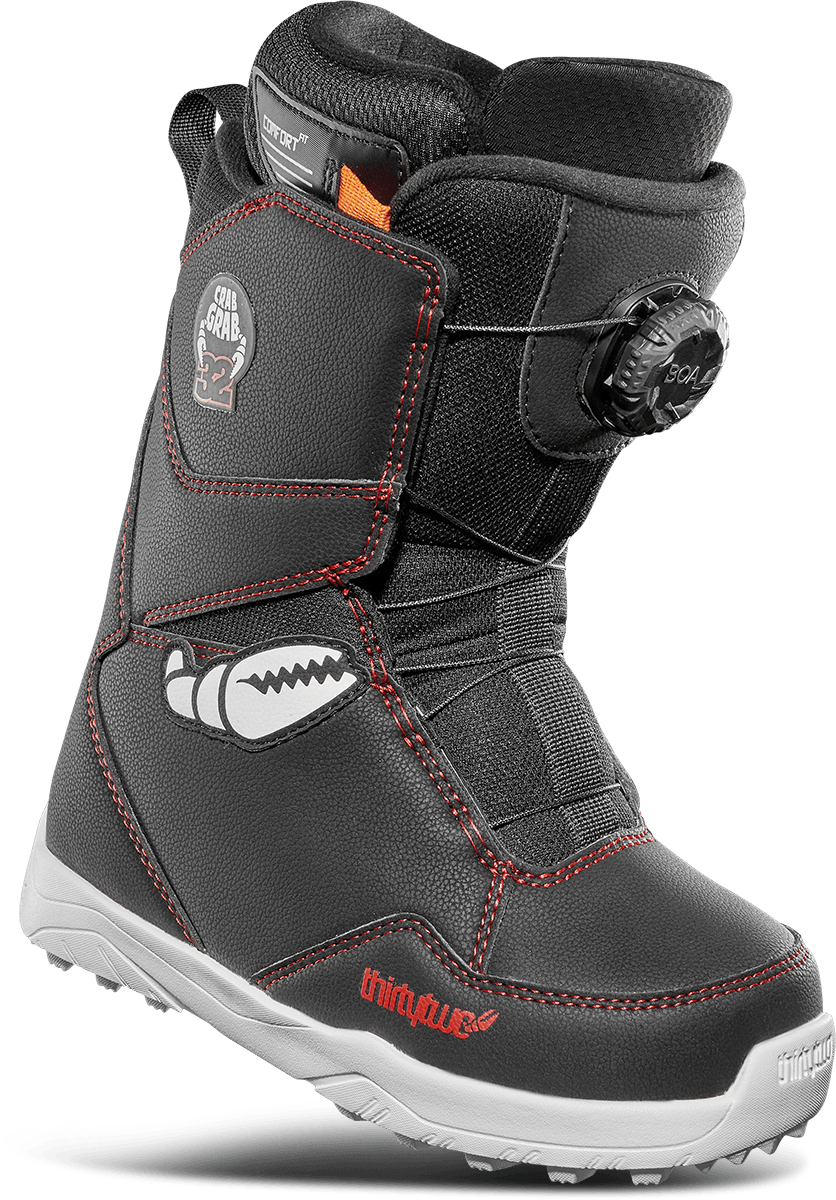 YOUTH LASHED BOA® X CRAB GRAB SNOWBOARD BOOTS - ThirtyTwo US YOUTH LASHED BOA® X CRAB GRAB SNOWBOARD BOOTS - ThirtyTwo US