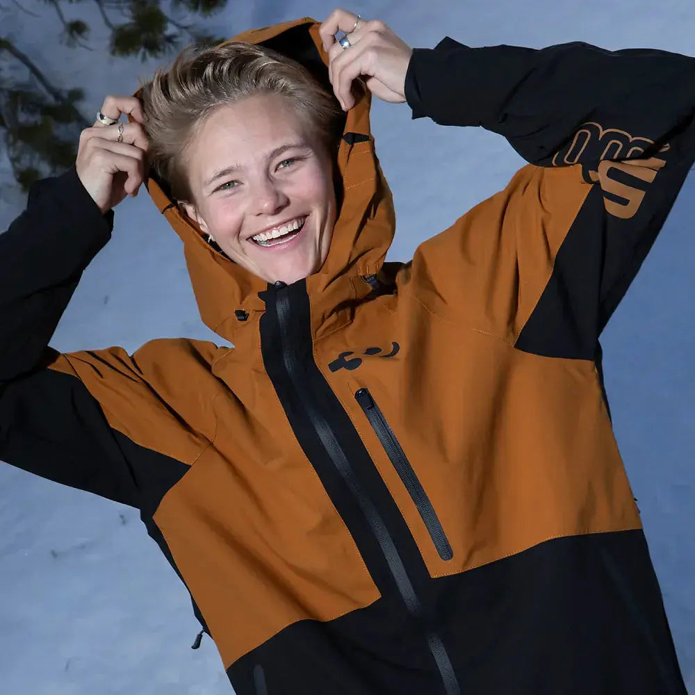 Women's Nova Non - Insulated Jacket Copper | thirtytwo US Non-Insulated Jacket ThirtyTwo Rider Driven Snowboarding Snow Premium