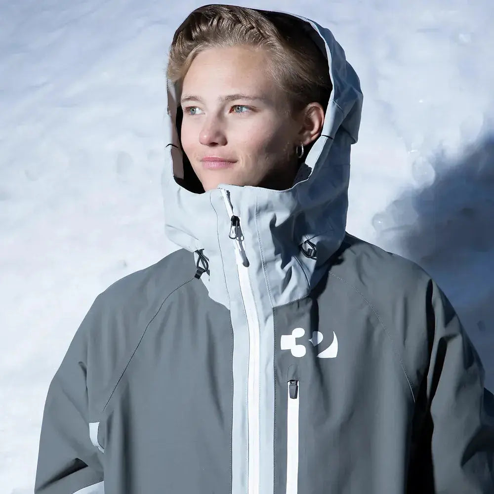 Women's Nova Non - Insulated Jacket Gray | thirtytwo US Non-Insulated Jacket ThirtyTwo Rider Driven Snowboarding Snow Premium