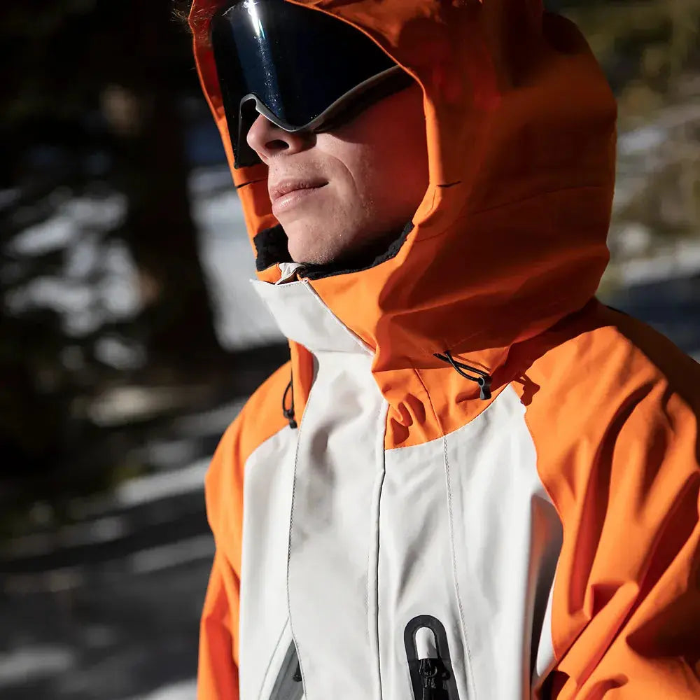 Deep Creek Parka Uninsulated Jacket Orange | thirtytwo US