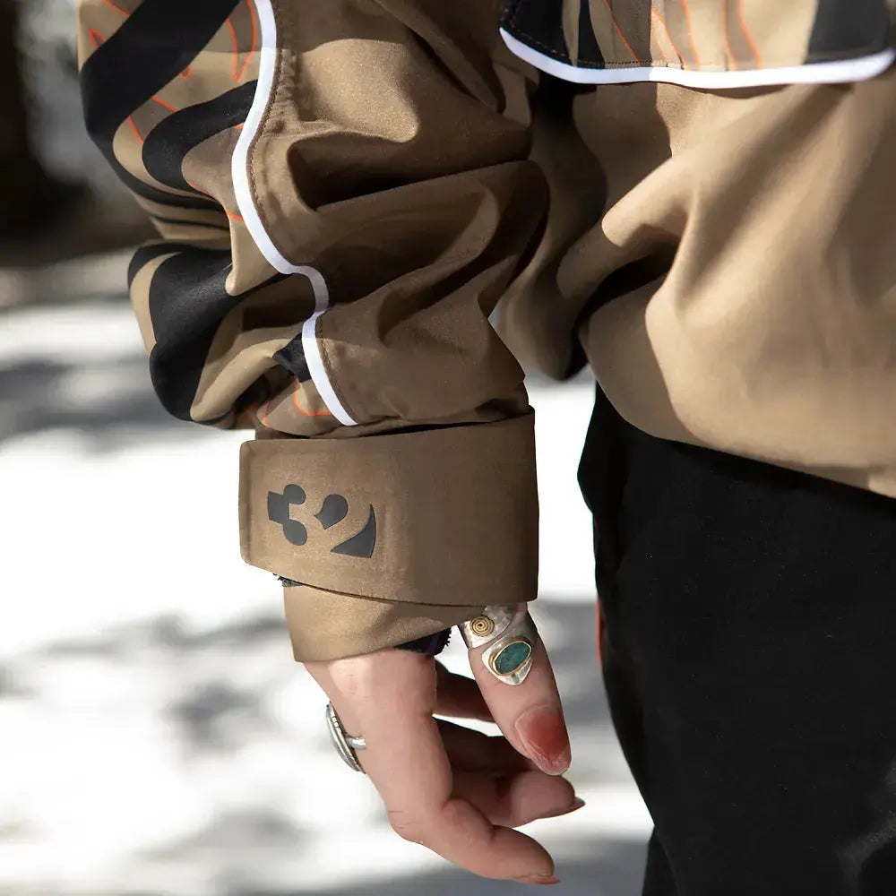 Corduroy Non - Insulated Jacket Brown/Camo | thirtytwo US Non-Insulated Jacket ThirtyTwo Rider Driven Snowboarding Snow Premium