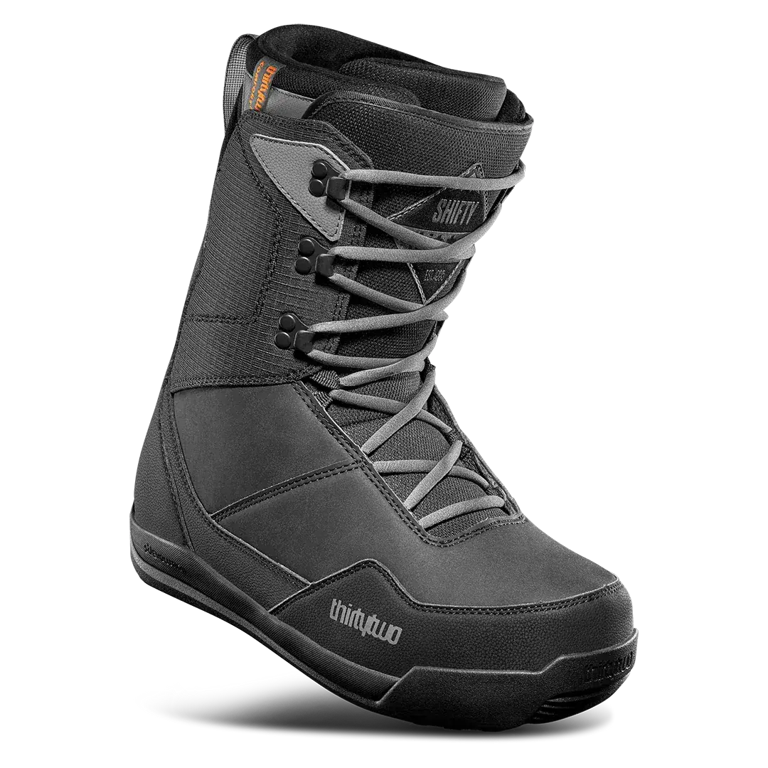 thirtytwo 32 stw boa 18 snowboard boots men's dark grey Double 2025 - Black/Charcoal which guarantee an optimal fit of the shoe to the foot THIRTY TWO 32 STW BOA