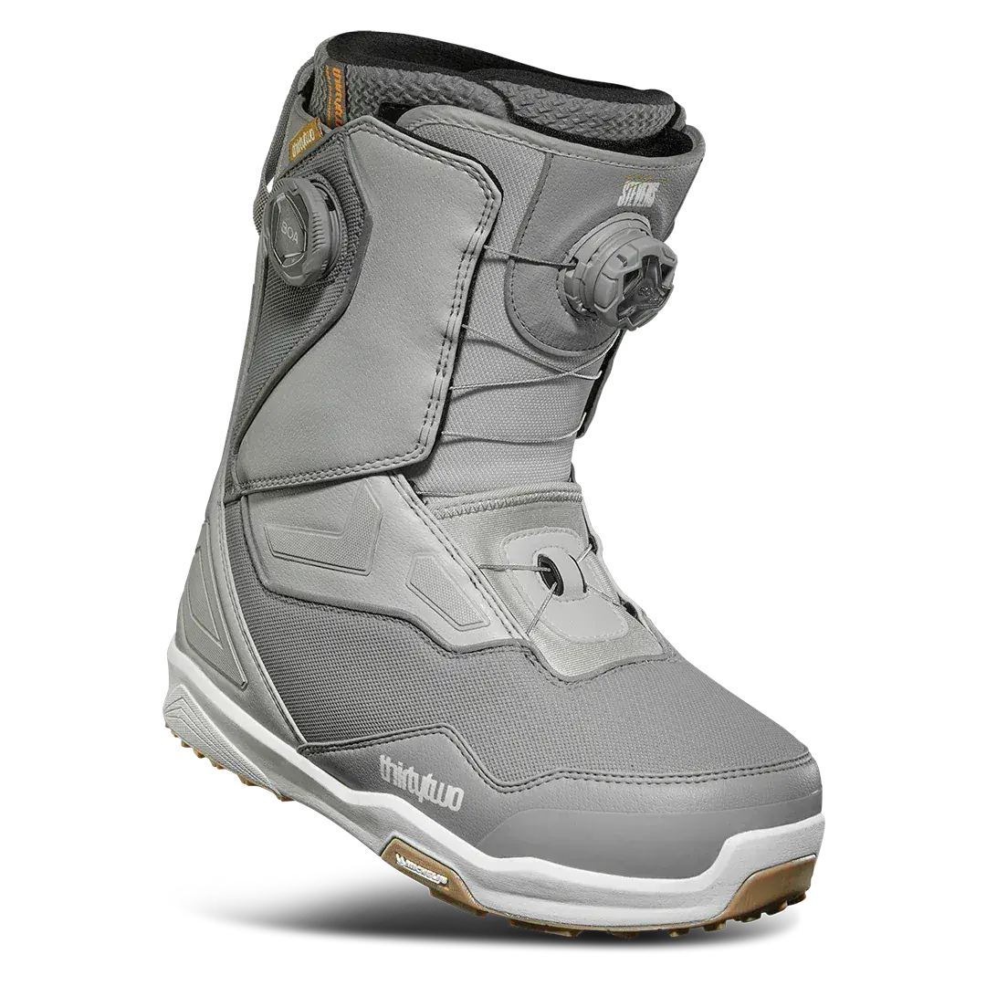 TM - 2 Double Boa® x Scott Stevens Boots Gray | thirtytwo US Boots ThirtyTwo Rider Driven Snowboarding Snow Premium