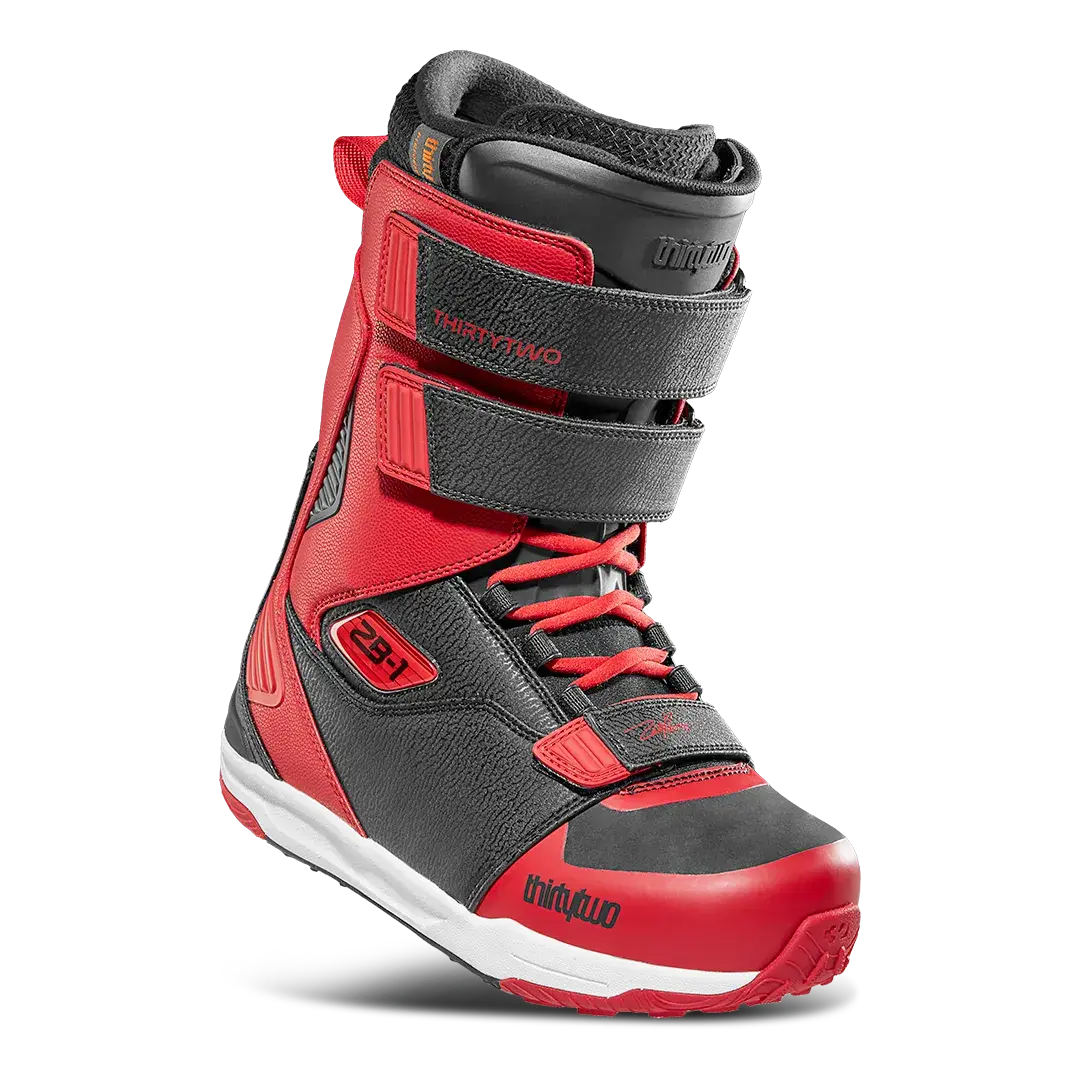 ZB - 1 x Zeb Powell Snowboard Boots Black/Red | thirtytwo US