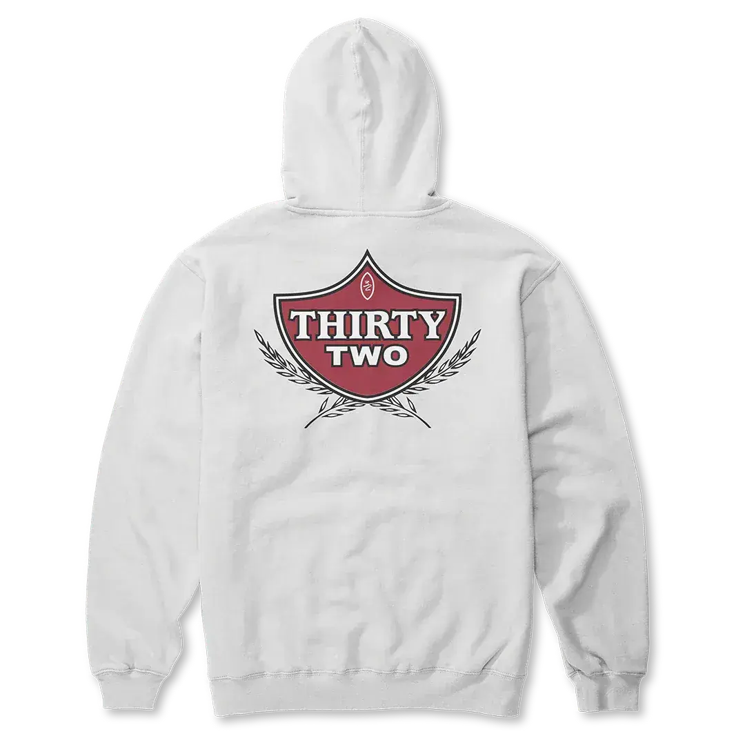 32 Art Pullover Screen Hooded Fleece White | thirtytwo US Screen Hooded Fleece ThirtyTwo Rider Driven Snowboarding Snow Premium