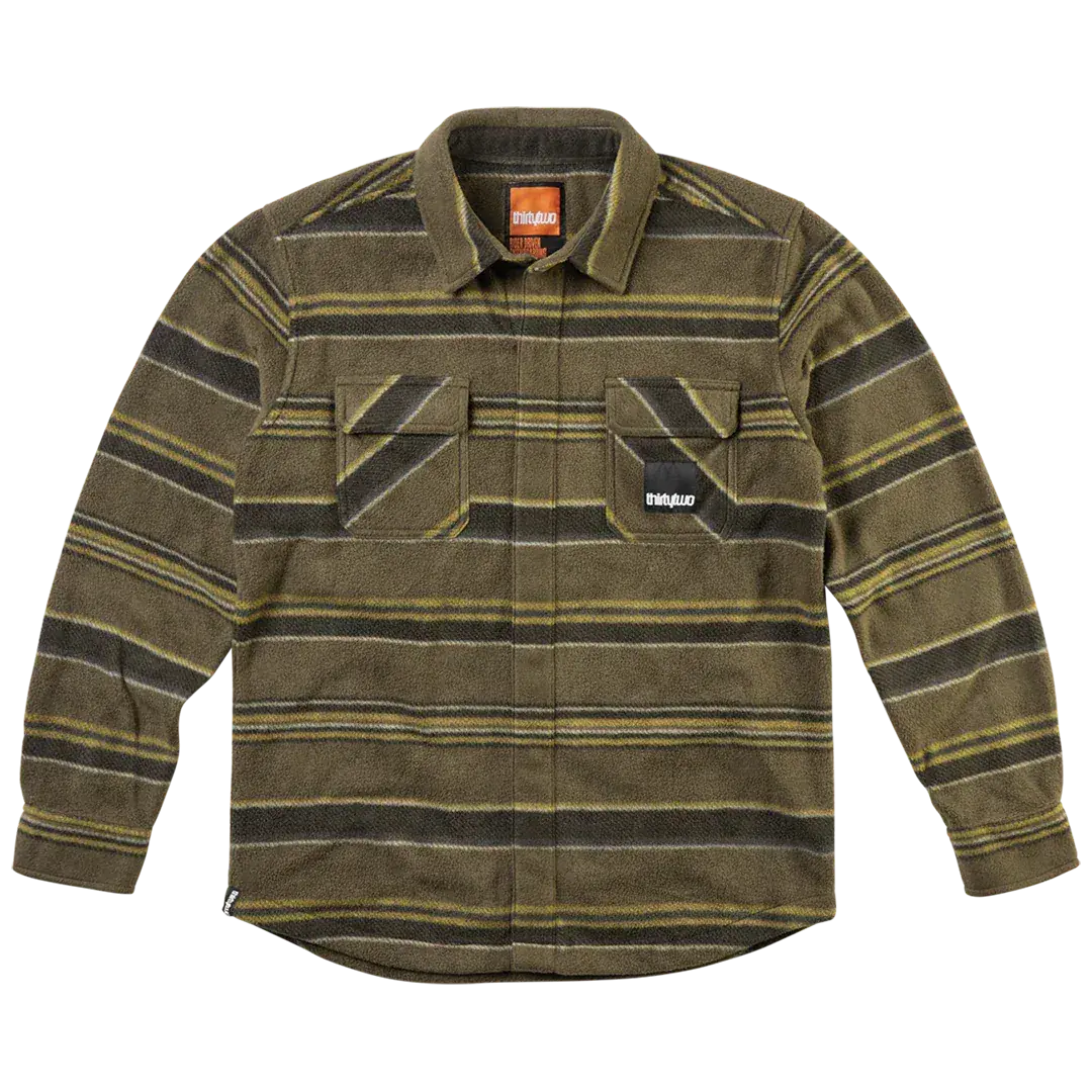 Rest Stop x Visintainer Novelty Tobacco | thirtytwo US Novelty Fleece ThirtyTwo Rider Driven Snowboarding Snow Premium