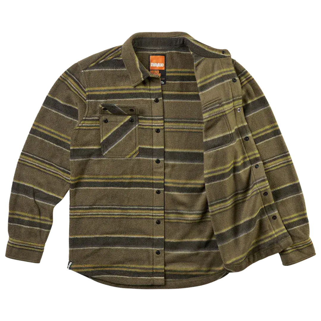 Rest Stop x Visintainer Novelty Tobacco | thirtytwo US Novelty Fleece ThirtyTwo Rider Driven Snowboarding Snow Premium