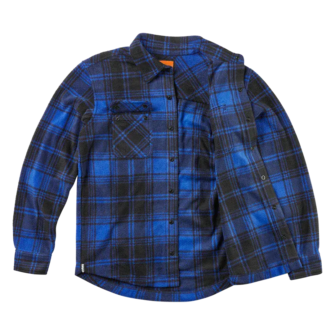 Rest Stop Shirt Novelty Fleece Dark Blue | thirtytwo US Novelty Fleece ThirtyTwo Rider Driven Snowboarding Snow Premium