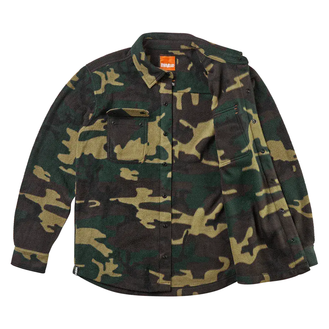 Rest Stop x Fava Shirt Novelty Fleece Forrest | thirtytwo US Novelty Fleece ThirtyTwo Rider Driven Snowboarding Snow Premium