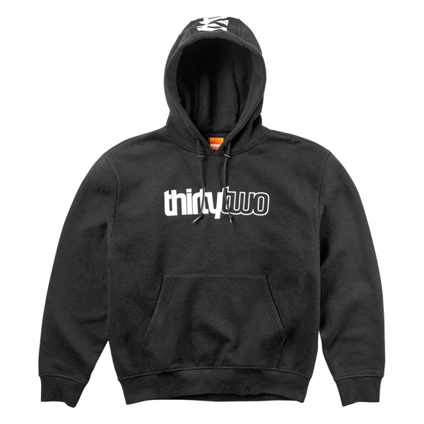 thirtytwo パーカー 32 Tech Pullover Screen Hooded Fleece Black | thirtytwo US