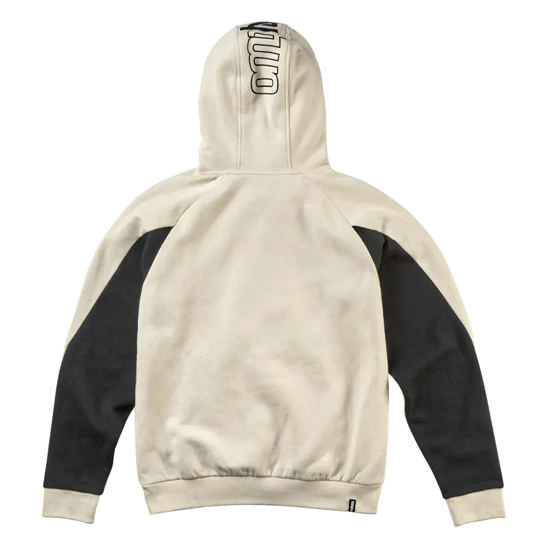 Team Tech x Visintainer Pullover Off White | thirtytwo US Screen Hooded Fleece ThirtyTwo Rider Driven Snowboarding Snow Premium