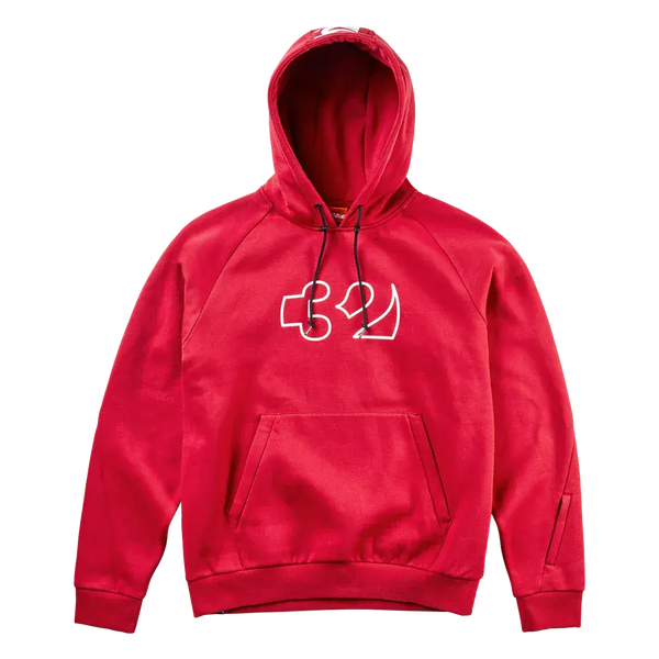 Team Tech x Hansen Pullover Hooded Brick | thirtytwo US