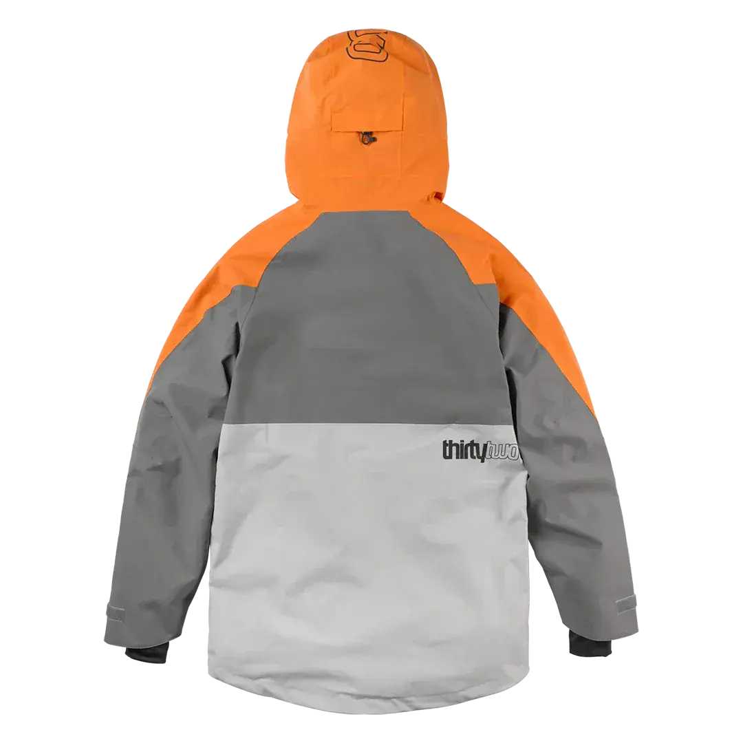 Deep Creek Parka Uninsulated Jacket Orange | thirtytwo US Deep Creek Parka Uninsulated Jacket Orange | thirtytwo US