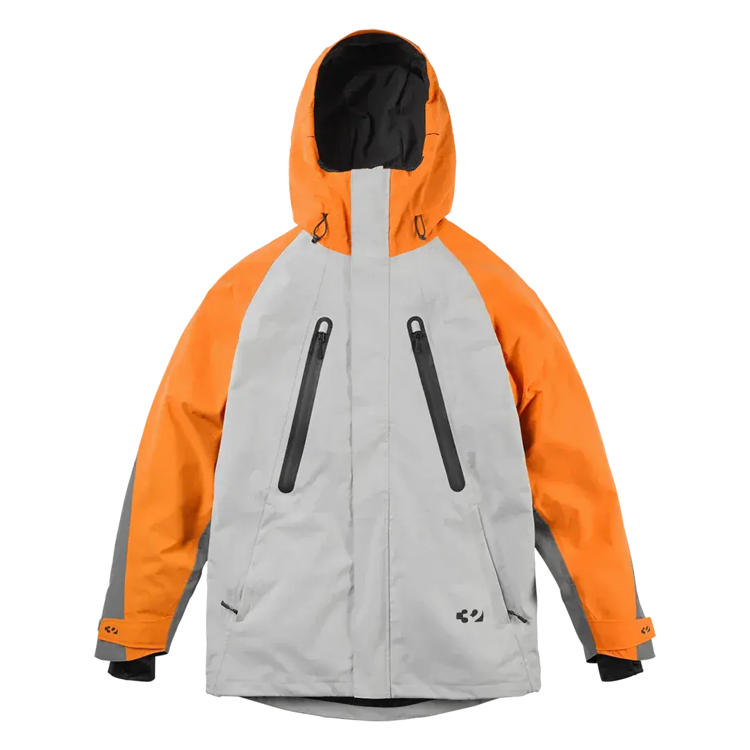 Deep Creek Parka Uninsulated Jacket Orange | thirtytwo US