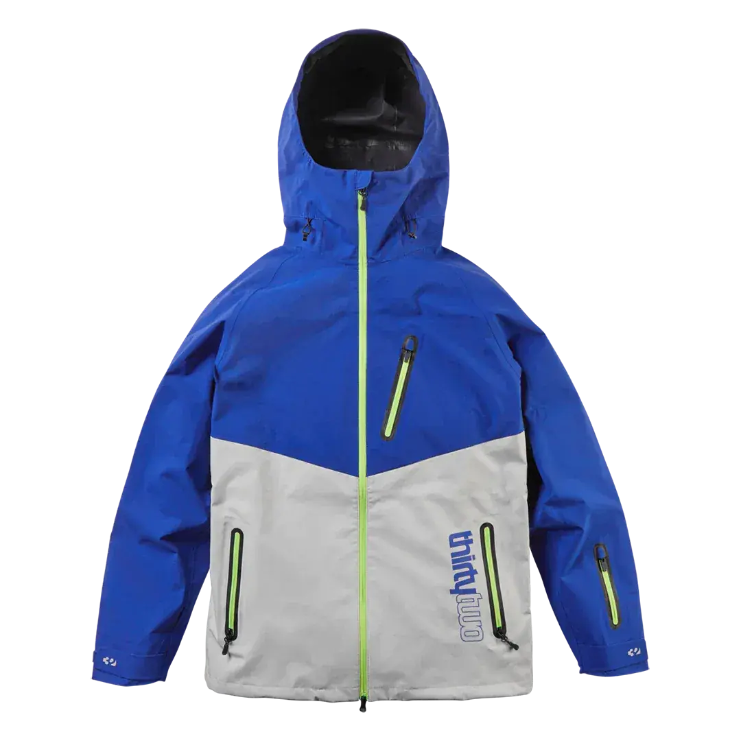 Grasser Non - Insulated Jacket Blue | thirtytwo US Non-Insulated Jacket ThirtyTwo Rider Driven Snowboarding Snow Premium