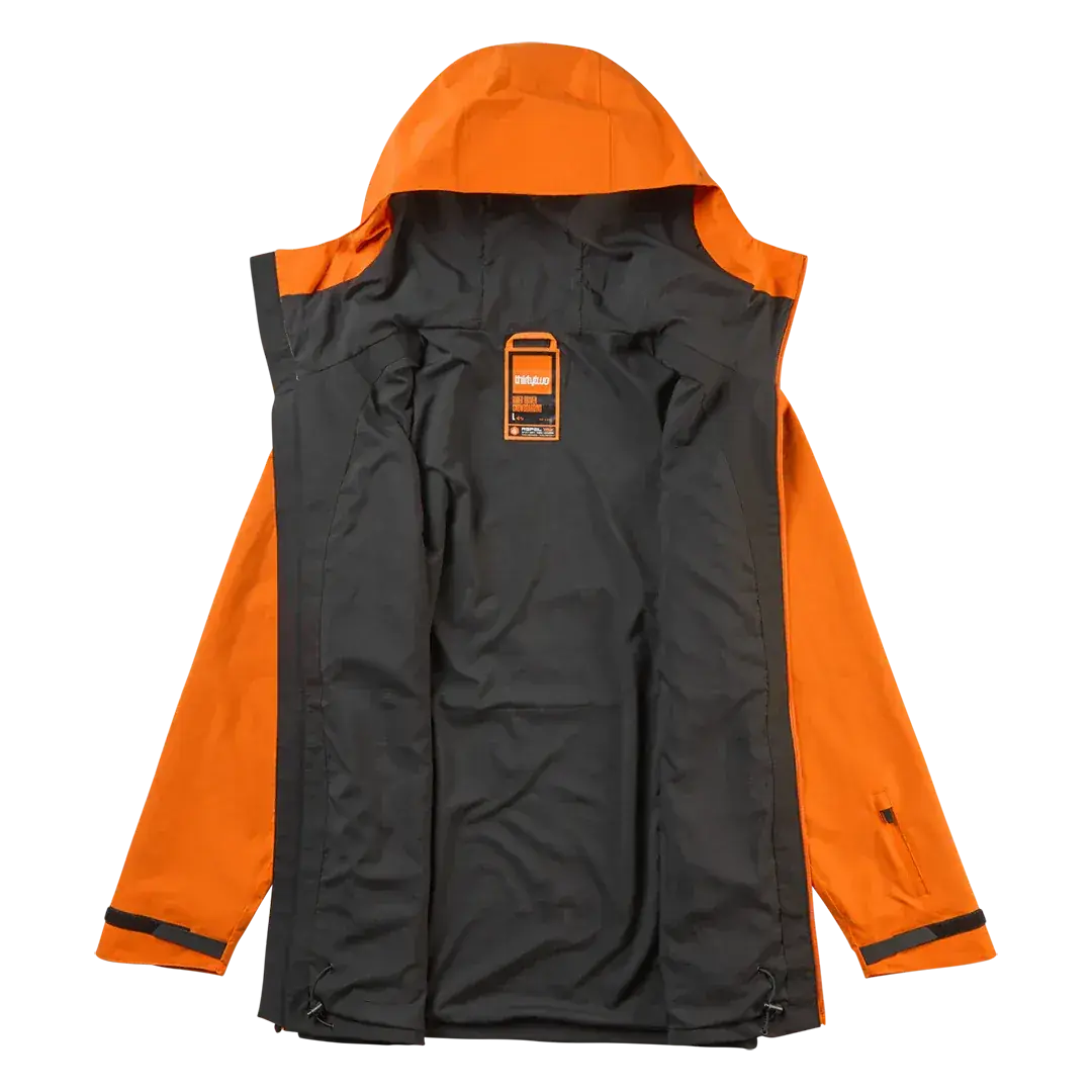 Gateway Non - Insulated Jacket Black/Orange | thirtytwo US Non-Insulated Jacket ThirtyTwo Rider Driven Snowboarding Snow Premium