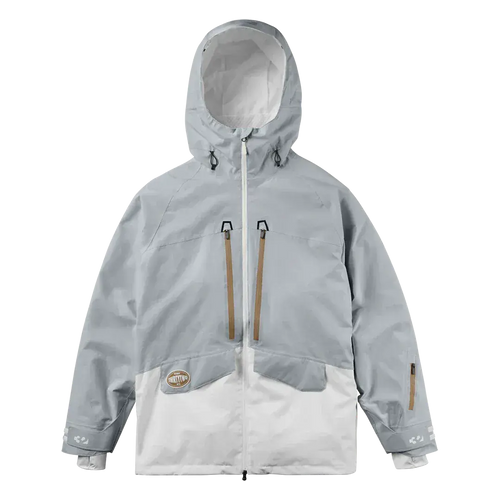 Lashed x Stevens Uninsulated Jacket Cement | thirtytwo US Non-Insulated Jacket ThirtyTwo Rider Driven Snowboarding Snow Premium