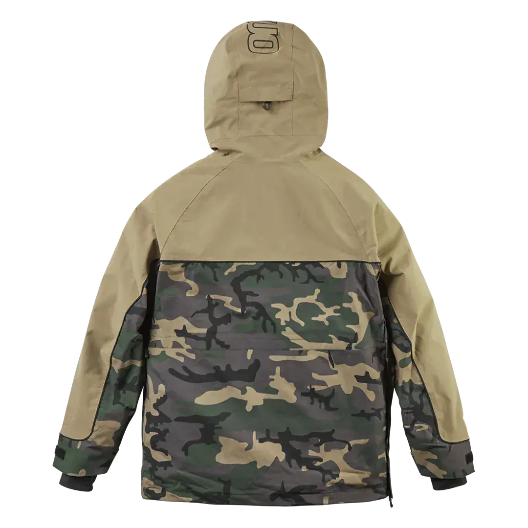 Light Anorak Non - Insulated Jacket Camo | thirtytwo US Non-Insulated Jacket ThirtyTwo Rider Driven Snowboarding Snow Premium